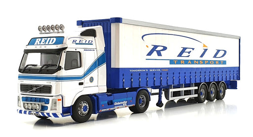 Corgi 1/50 Scale Diecast CC14003 - Volvo FH Curtainside - Reid Transport Group