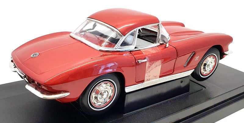 Ertl 1/18 Scale Dicast 36604 - 1962 Chevrolet Corvette American Graffiti - Red