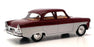 Corgi 1/43 Scale Model Car D709/1 - Ford Zodiac - Maroon/Grey