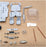 K&R Replicas 1/43 Scale Unbuilt Kit KR103H - Austin Healey 3000 Mk3 Phase I