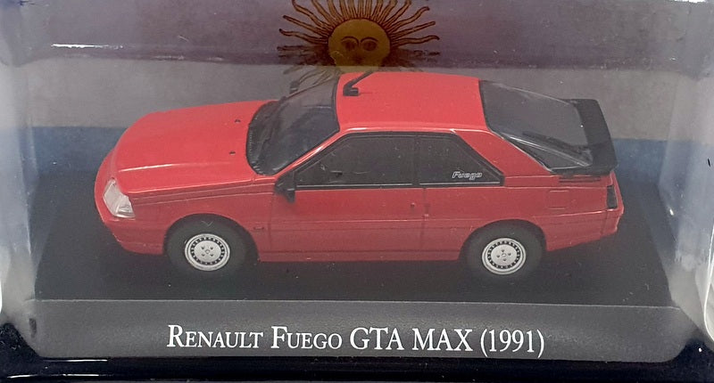 Altaya 1/43 Scale FFR2 - 1991 Renault Fuego GTA Max  - Red