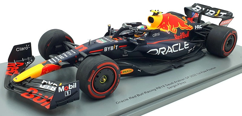 Spark 1/18 Scale 18S755 Oracle Red Bull RB18 Saudi Arabia 2022