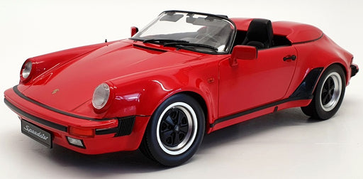 KK Scale 1/18 Scale KKDC180451 - 1989 Porsche 911 3.2 Speedster - Red