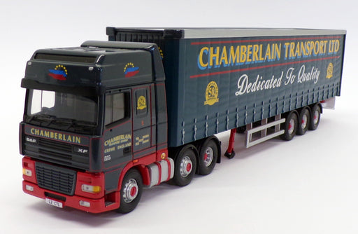 Corgi 1/50 Scale CC13225 - DAF XF Super Space Cab Curtainside - Chamberlain