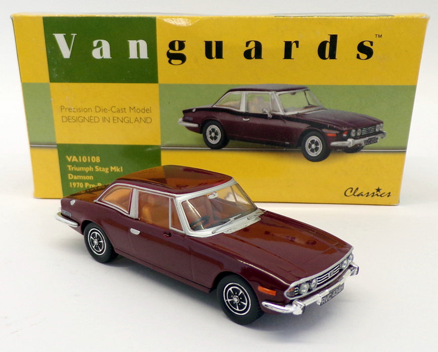 Vanguards 1/43 Scale VA10108 - Triumph Stag Mk1 1970 Pre-Production Car  #13