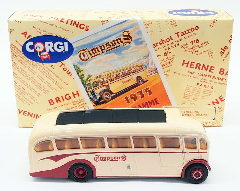 Corgi 1/50 Scale Bus 97181 - AEC Regal Coach - Timpsons