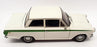 Autoart 1/18 Scale Diecast 75331 - Lotus Cortina Mk1 - White / Green