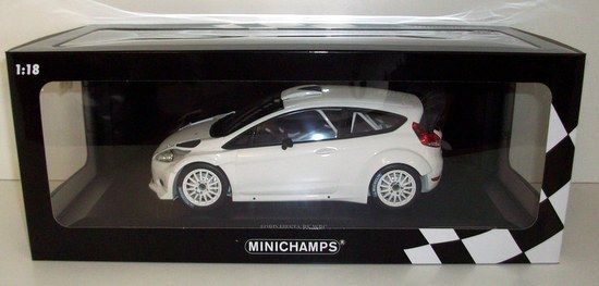 MINICHAMPS 1/18 - 151 110890 FORD FIESTA RS WRC STREET 2011 - WHITE