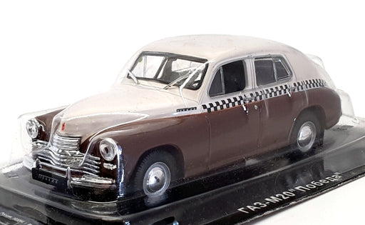 Altaya 1/43 Scale Model Car 185152 - Gaz M20 Victory - Brown/White