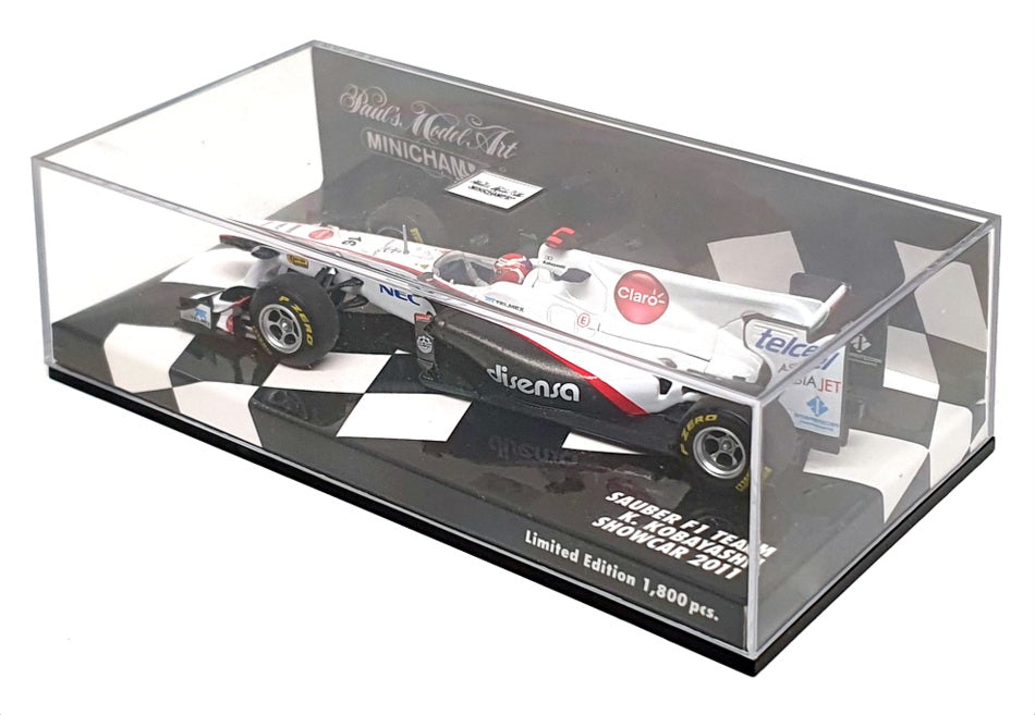 Sauber F1 Team #12 - Die cast - modelo listo para coleccionistas -  Minichamps 410130082