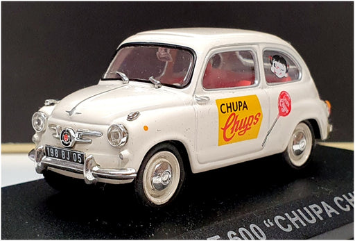 Altaya 1/43 Scale Diecast 22422F - Seat 600 "Chupa Chups" - Ivory