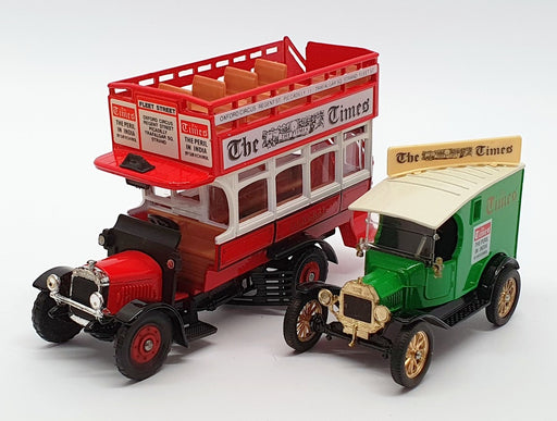 Corgi Diecast R2499G - Thornycroft Bus & Ford Model T Van