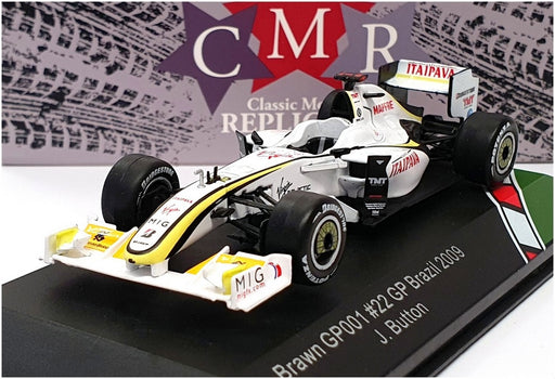 CMR 1/43 Scale CMR43F1002 - Brawn GP001 #22 Brazil GP 2009 J. Button