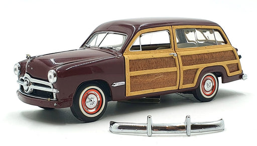 Franklin Mint 1/24 Scale B11TQ52 - 1949 Ford Woody Wagon - Maroon