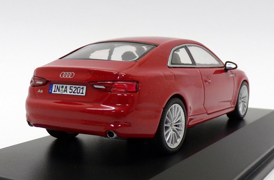 Spark 1/43 Scale 501.16.054.32 - Audi A5 Coupe - Tango Red