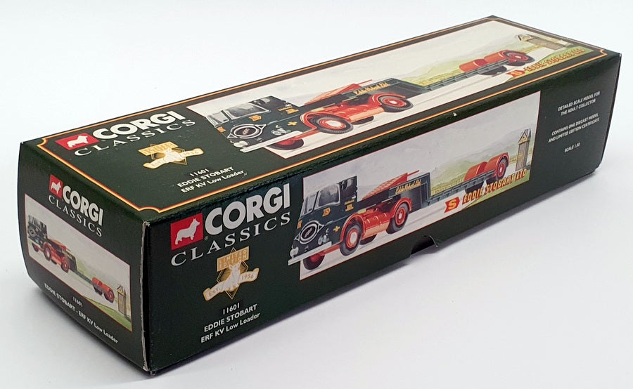 Corgi 1/50 Scale Diecast 11601 - ERF KV Low Lowder - Stobart