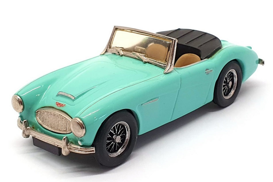 K&R Replicas 1/43 Scale KR16 - Austin Healey 100/6 - Turquoise