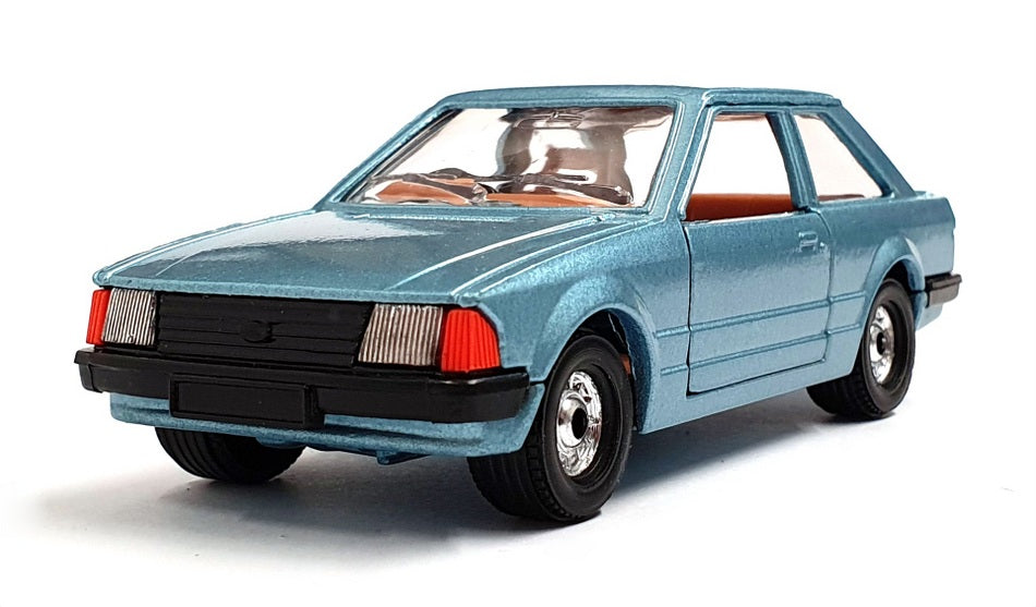 Corgi Appx 11cm Long Diecast 334 - Ford Escort - Met Blue