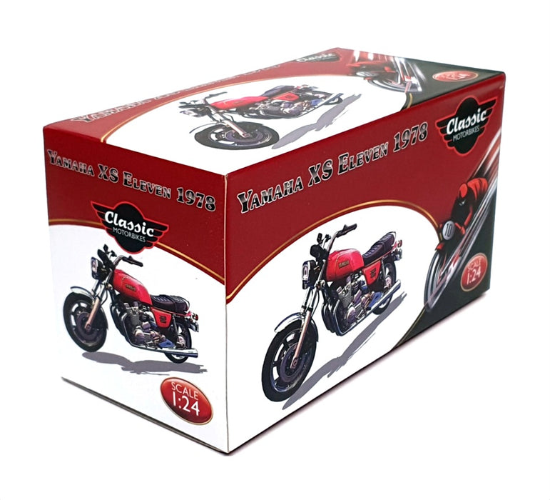 Atlas Editions 1/24 Scale 4 658 130 - 1978 Yamaha XS Eleven - Red