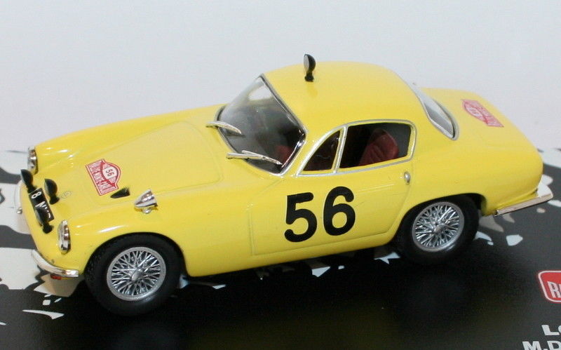 Altaya 1/43 Scale - Lotus Elite Rallye Monte Carlo 1962 - Davies / Taylor