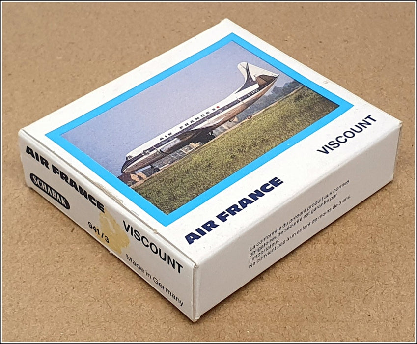 Schabak 1/600 Scale 941/3 - Vickers Viscount Aircraft - Air France