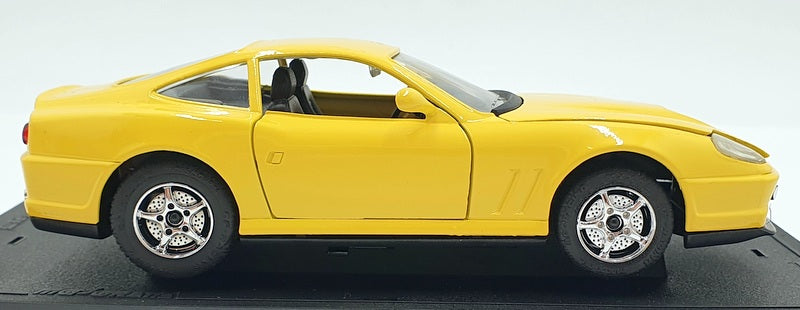 Majorette 1/24 Scale Diecast 4219 - Ferrari F550 Maranello - Yellow