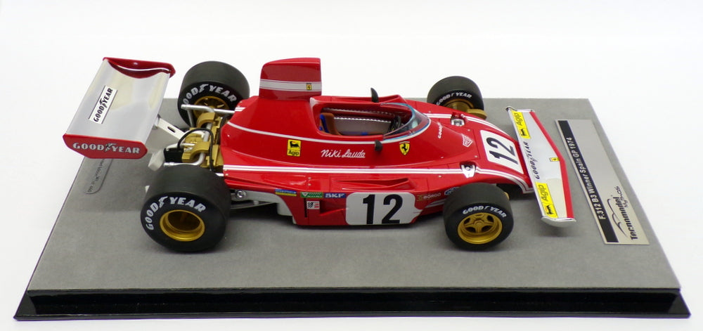 Tecnomodel 1/18 Scale TM18-89A - F1 Ferrari 312 B3 - Spain GP 1974 - N.Lauda