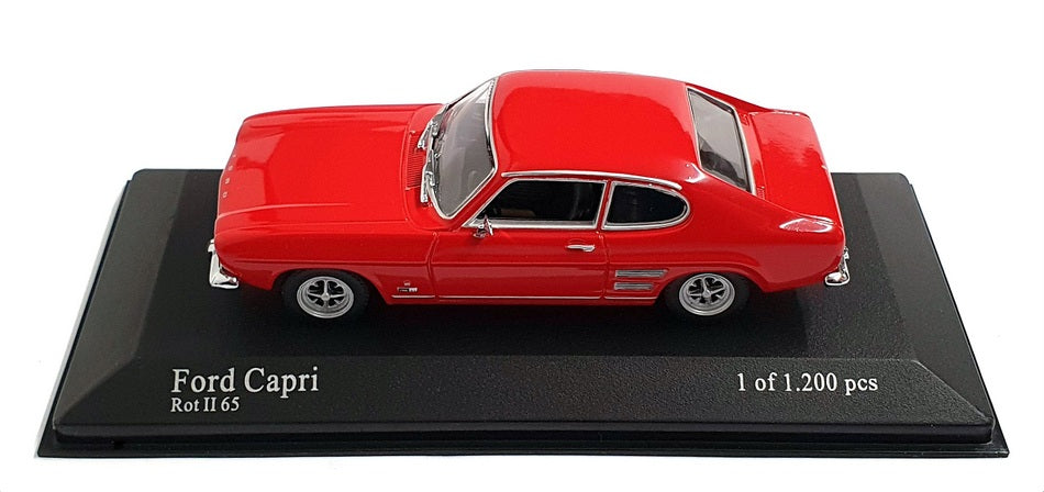 Minichamps 1/43 Scale Diecast 430 085506 - 1969 Ford Capri - Red