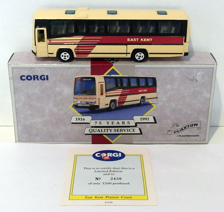 Corgi 1/50 Scale Diecast 91912 - Plaxton Coach - East Kent