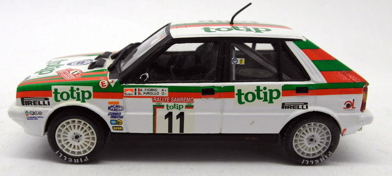 Vitesse 1/43 Scale Diecast - Rally58 Lancia Delta HF Rallye Sanremo 1987