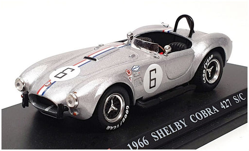 M-Smart 1/43 Scale 95826 - 1966 Shelby Cobra 427 S/C #6 - Silver