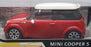 Burago 1/43 Scale Model Car #18 31506 - BMW Mini Cooper And Kiosk Store