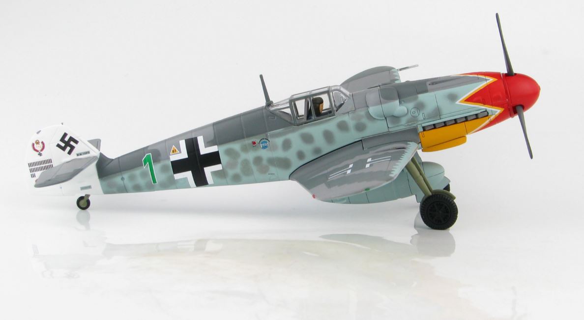 Hobby Master 1/48 Scale HA8751 - Messerschmitt Bf 109G-6 Hermann Graf W.Nr 15919