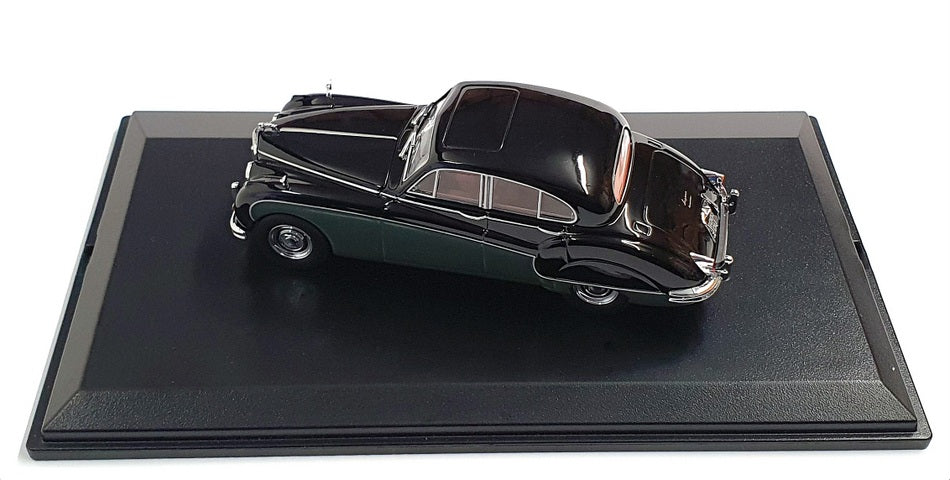 Oxford Diecast 1/43 Scale JAG9002 - Jaguar MkIX - Black/Sherwood Green