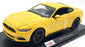 Maisto 1/18 Scale Diecast 46629 - 2015 Ford Mustang GT - Yellow