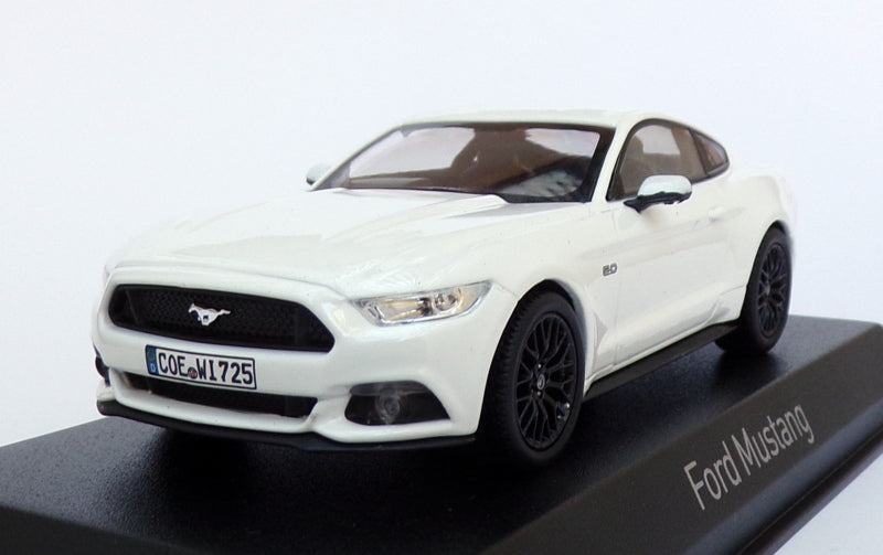 Norev 1/43 Scale Model Car 270556 - 2015 Ford Mustang - White