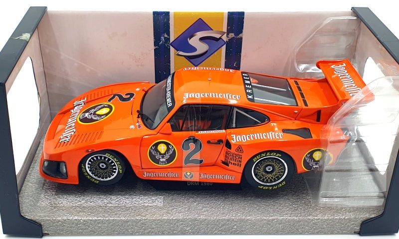 Solido 1/18 Scale Diecast S1807202 - Porsche 935 K3 DRM 1980 #2 Jägermeister  — R.M.Toys Ltd