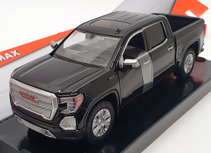 Motor Max 1/27 Scale 79362 - 2019 Ford GMC Sierra 1500 Denali Crew Cab - Black