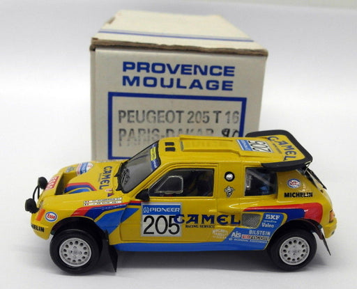 Provence Moulage 1/43 Scale Built kit - 91/32 Peugeot 206 T16 Paris 1990