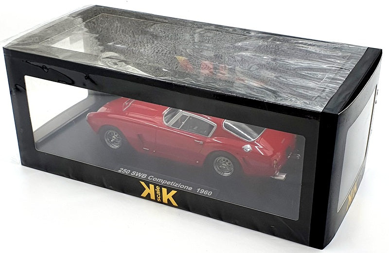 KK Scale 1/18 Scale Diecast KKDC180861 Ferrari 250 SWB Competition 1960 Red