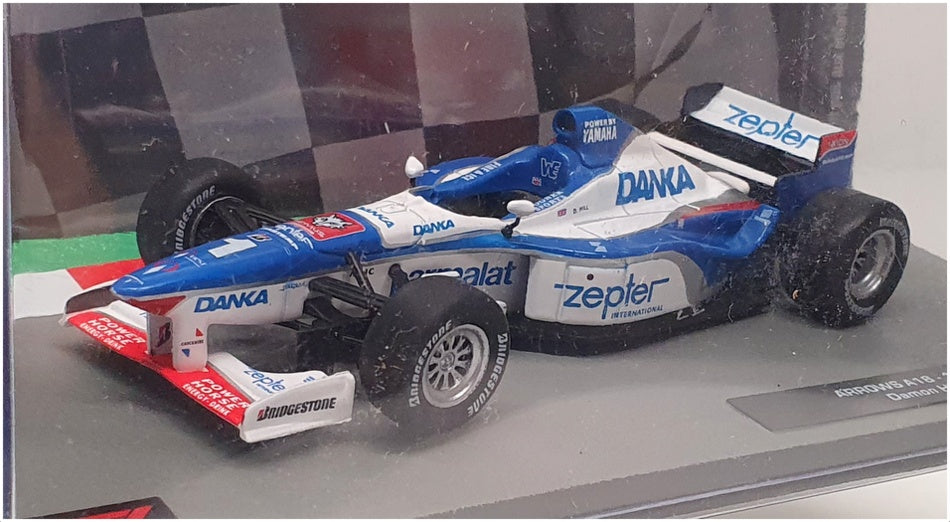 Altaya 1/43 Scale AT301122W - F1 1997 Arrows A18 Damon Hill - Blue/White