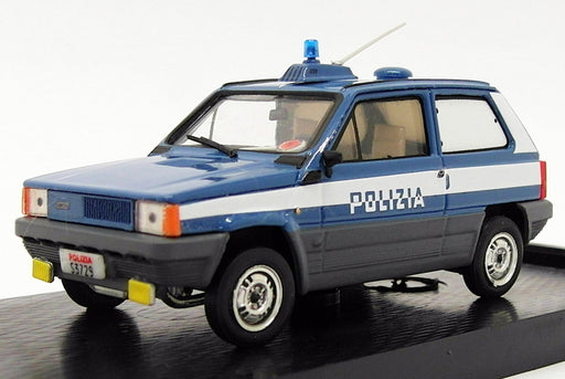 Brumm 1/43 Scale Diecast Model Car R395B - 1980 Fiat Panda 45 - Polizia