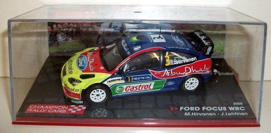 Altaya 1/43 Scale Diecast AL17522- Ford Focus WRC 2008 Neste Rally - Hirvonen