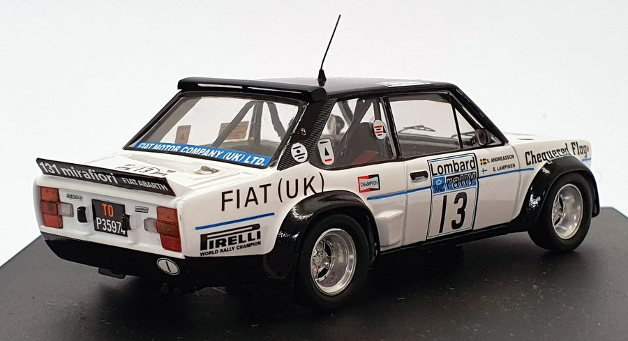 Trofeu 1/43 Scale 1412 - Fiat 131 Abarth 7th RAC 1977 - #13 Lampinen/Adreason