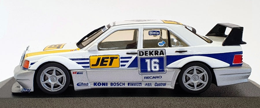 Minichamps 1/43 Scale 3120 - Mercedes 190 E Evo 2 MS-JET Biela #16