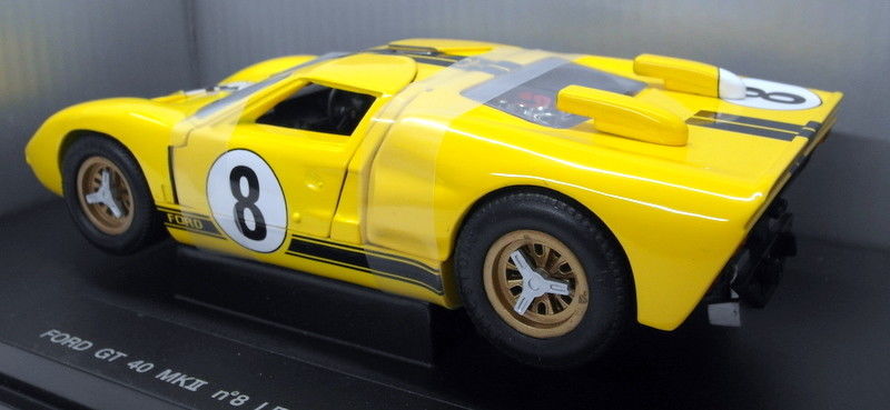 Eagles Race 1/18 Scale Diecast 164003 Ford GT40 MK2 Le Mans 1996 Yellow