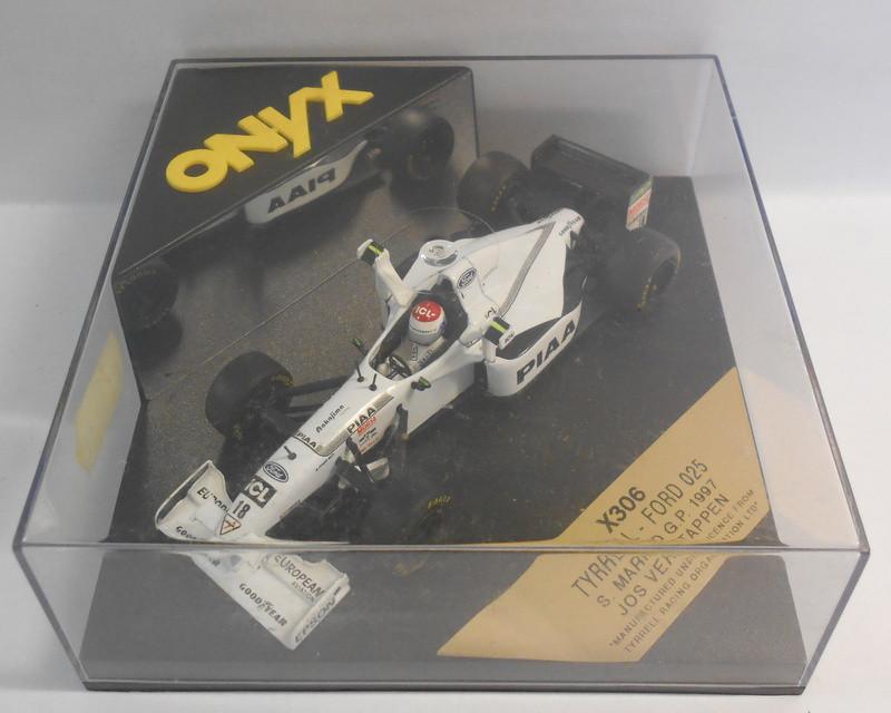 Onyx 1/43 Scale - X306 TYRRELL FORD 025 S.MARINO G.P 97 VERSTAPPEN