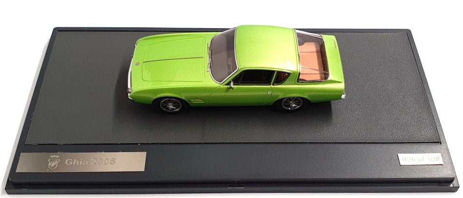 Matrix 1/43 Scale MX10701-011 - 1963 Ghia 230S Coupe - Met Lt Green