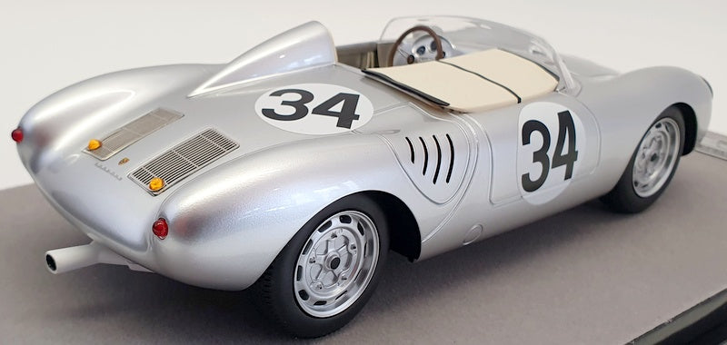 Techomodel 1/18 Scale TM18141B - 1957 Porsche 550 A Le Mans #34