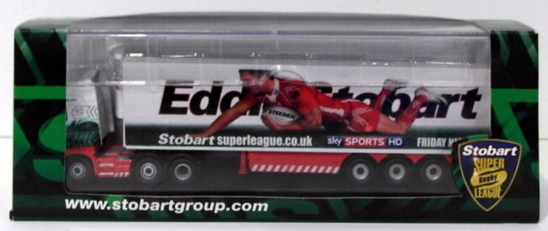 Oxford Diecast 1/76 Scale SHL08FR Scania Stobart Super League Salford City Reds